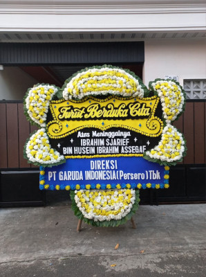 Papan Bunga Duka di Srigading